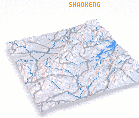 3d view of Shaokeng