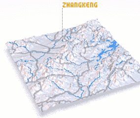 3d view of Zhangkeng