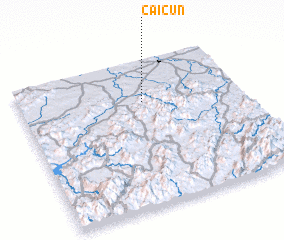 3d view of Caicun