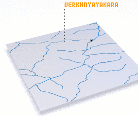 3d view of Verkhnyaya Kara