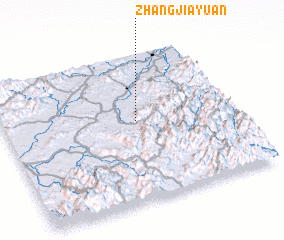 3d view of Zhangjiayuan