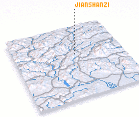 3d view of Jianshanzi