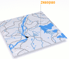 3d view of Zhaoqiao