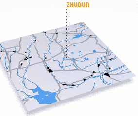 3d view of Zhudun
