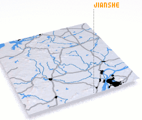 3d view of Jianshe