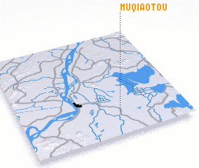 3d view of Muqiaotou