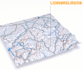 3d view of Lishuanglingxia