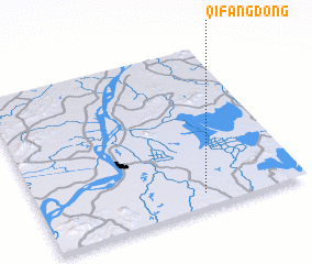 3d view of Qifangdong