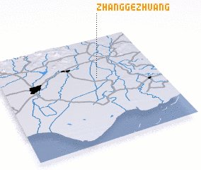 3d view of Zhanggezhuang