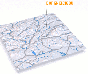 3d view of Dongweizigou