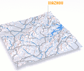 3d view of Xiazhou