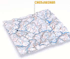 3d view of Chenjiashan