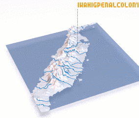 3d view of Iwahig Penal Colony