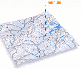 3d view of Jiangjia