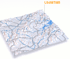 3d view of Lujiatian