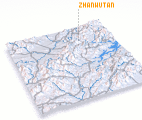 3d view of Zhanwutan