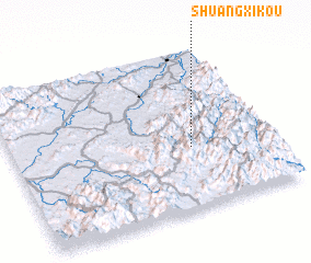 3d view of Shuangxikou