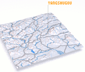 3d view of Yangshugou