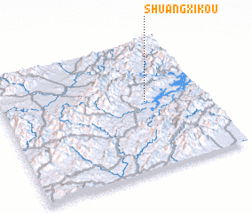 3d view of Shuangxikou