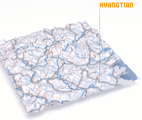 3d view of Huangtian