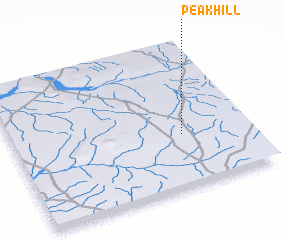 3d view of Peak Hill