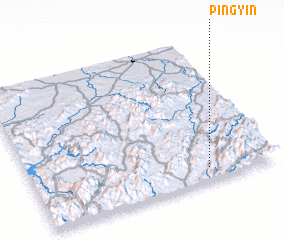 3d view of Pingyin