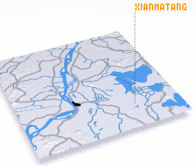 3d view of Xianmatang