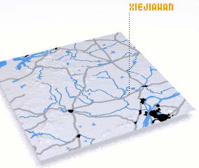 3d view of Xiejiawan