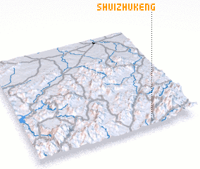 3d view of Shuizhukeng