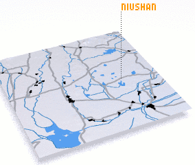 3d view of Niushan