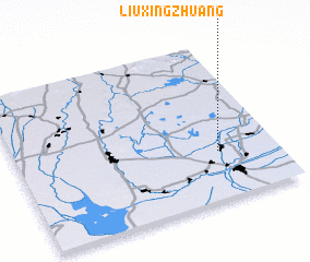 3d view of Liuxingzhuang