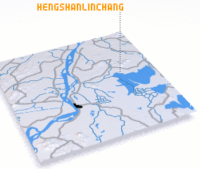 3d view of Hengshan Linchang