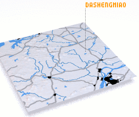 3d view of Dashengmiao