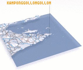 3d view of Kampong Gollom Gollom