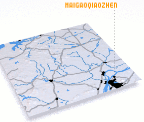 3d view of Maigaoqiaozhen