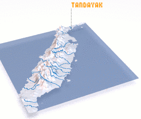 3d view of Tandayak