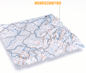3d view of Huangshayao