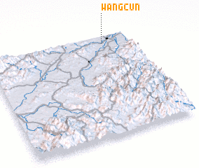 3d view of Wangcun