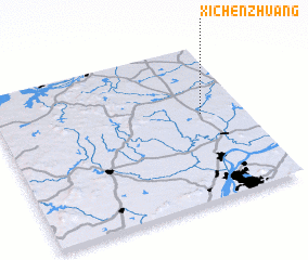 3d view of Xichenzhuang