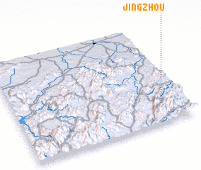 3d view of Jingzhou