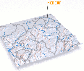 3d view of Mencun