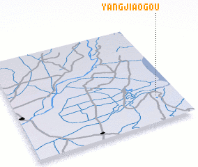 3d view of Yangjiaogou
