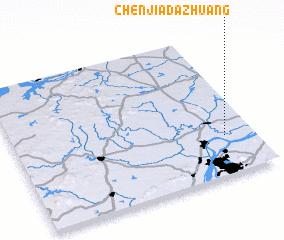 3d view of Chenjiadazhuang