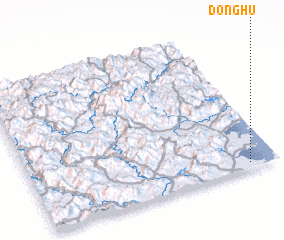 3d view of Donghu