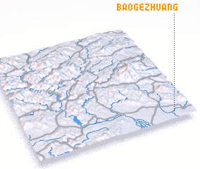 3d view of Baogezhuang