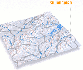 3d view of Shuangqiao