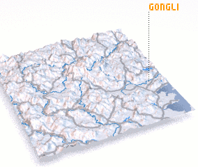 3d view of Gongli