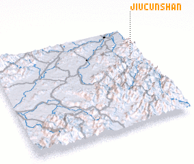 3d view of Jiucunshan