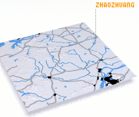 3d view of Zhaozhuang