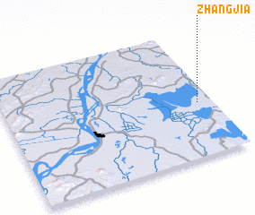 3d view of Zhangjia